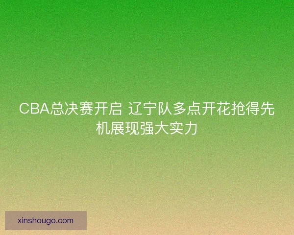 CBA总决赛开启 辽宁队多点开花抢得先机展现强大实力 CBA总决赛开启 辽宁队多点开花抢得先机展现强大实力